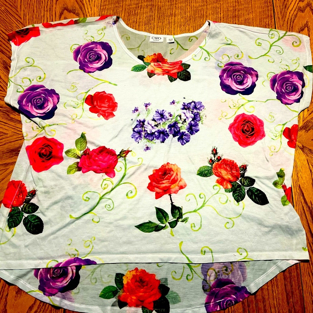 Cato ~ Women’s Top 18/20 W XL - Picture 1 of 6